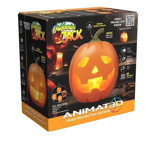Jack 12" Animated Talking & Singing Pumpkin