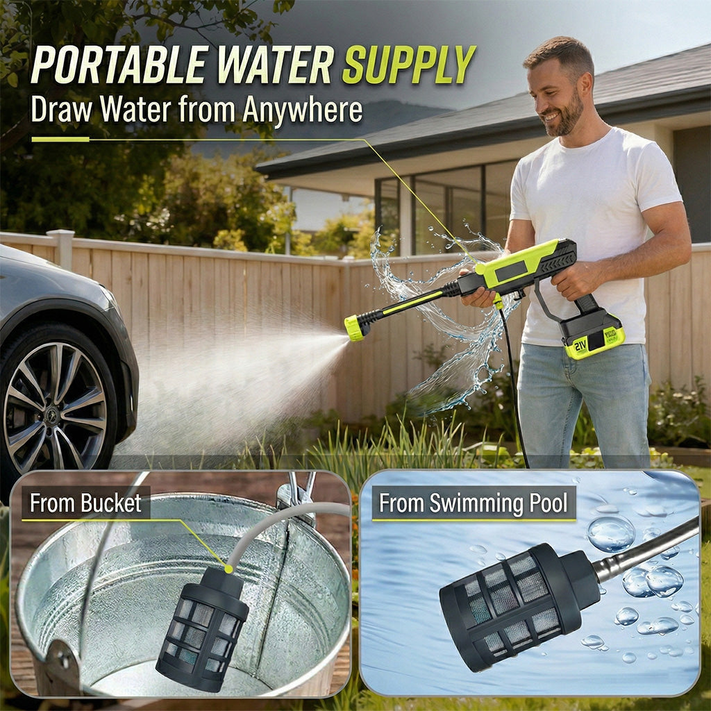 TurboClean Cordless Pressure Washer
